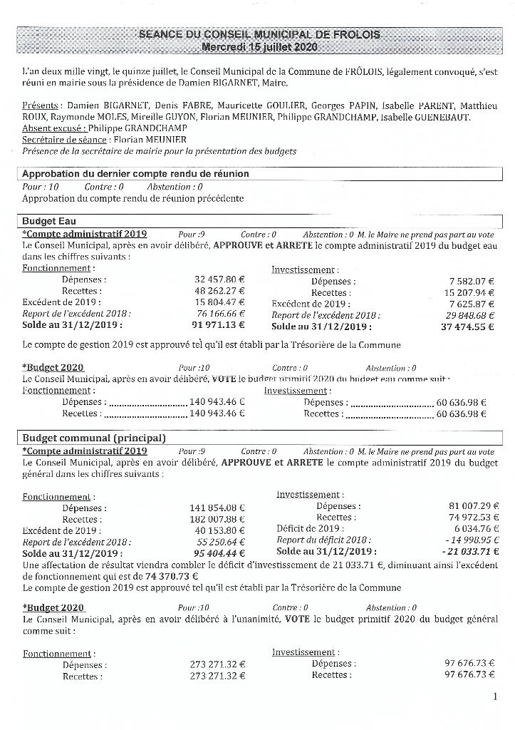 Réunion du 15/07/2020 - 1